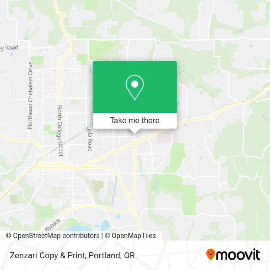 Zenzari Copy & Print map
