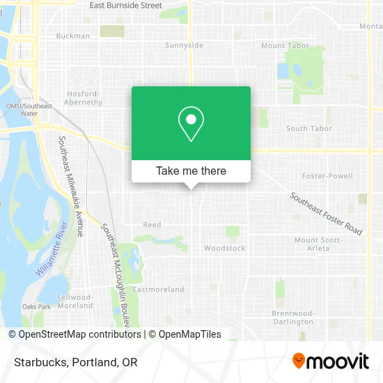 Starbucks map
