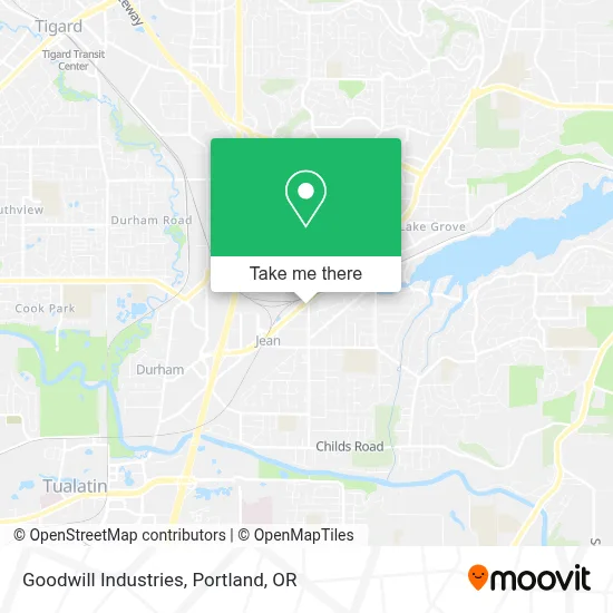 Goodwill Industries map