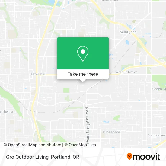 Gro Outdoor Living map