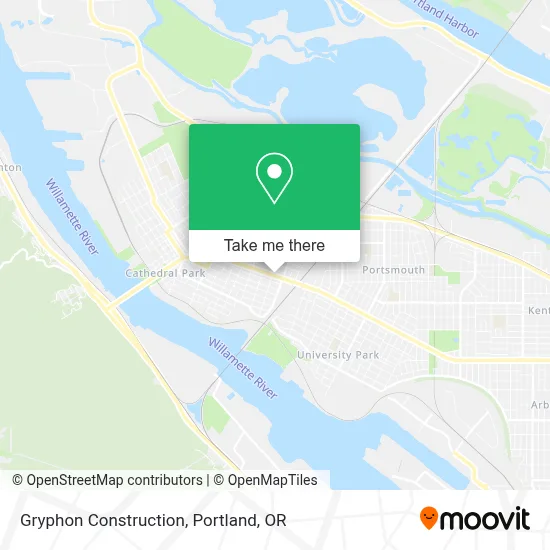 Gryphon Construction map