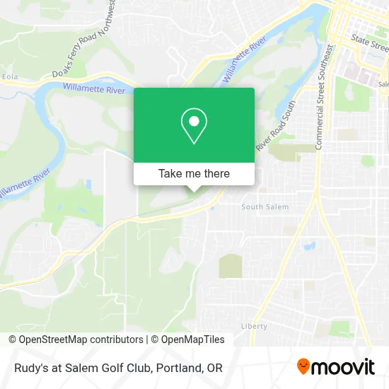 Rudy's at Salem Golf Club map