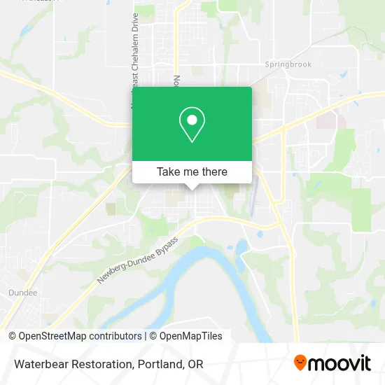 Waterbear Restoration map
