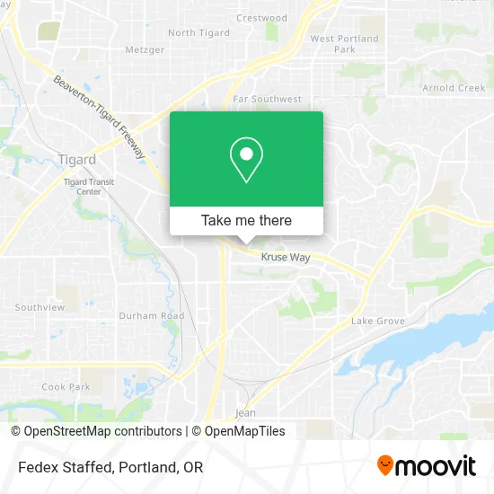 Fedex Staffed map
