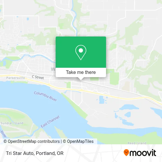 Tri Star Auto map