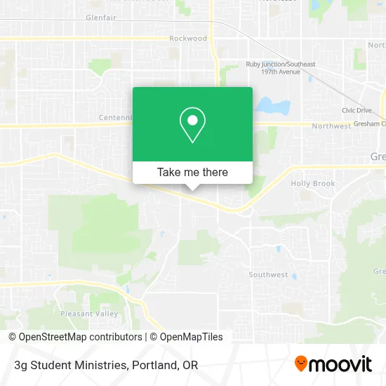 3g Student Ministries map