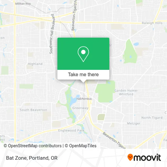 Bat Zone map