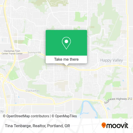 Tina Tenbarge, Realtor map