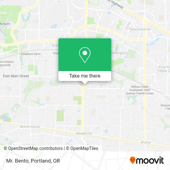Mr. Bento map