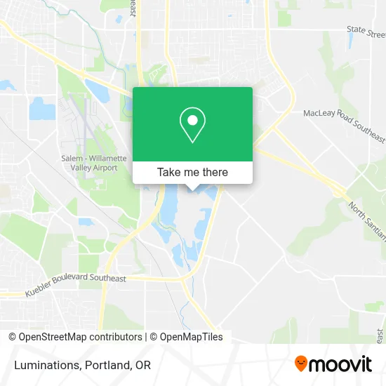 Luminations map