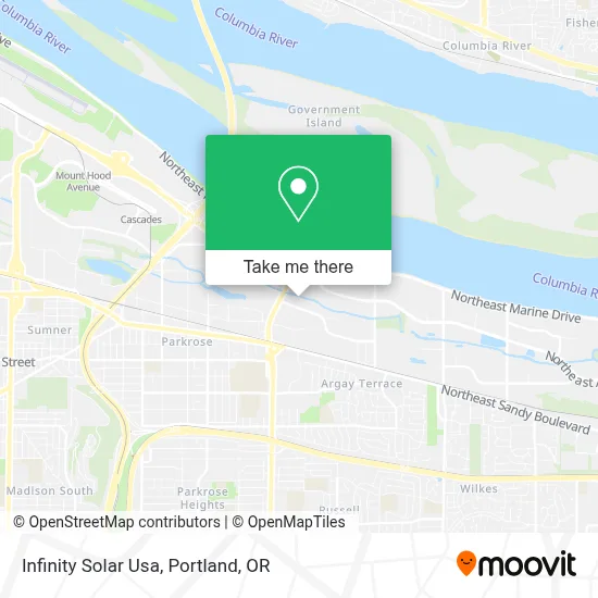 Infinity Solar Usa map