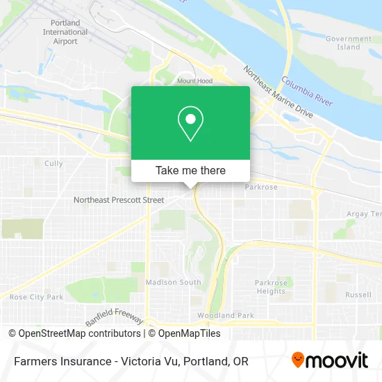 Farmers Insurance - Victoria Vu map