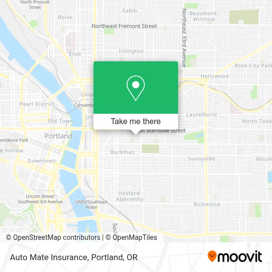 Auto Mate Insurance map