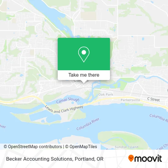 Becker Accounting Solutions map