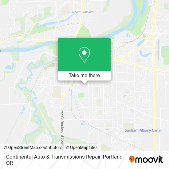 Continental Auto & Transmissions Repair map