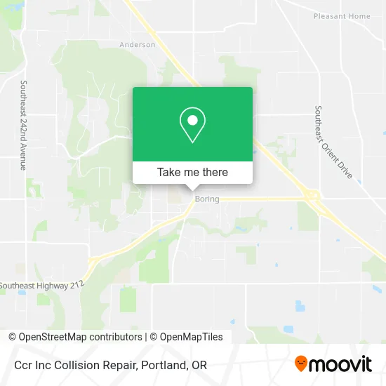 Ccr Inc Collision Repair map