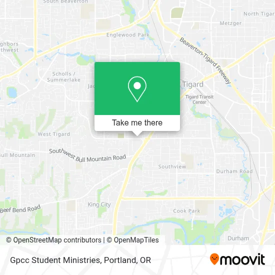 Gpcc Student Ministries map