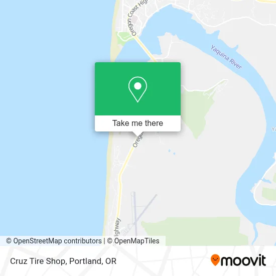 Cruz Tire Shop map