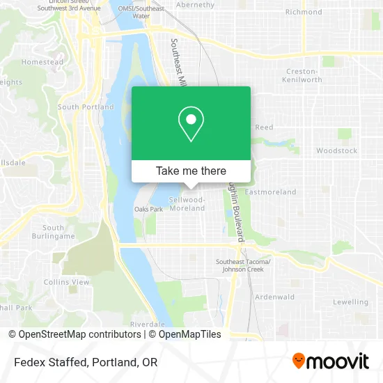 Fedex Staffed map