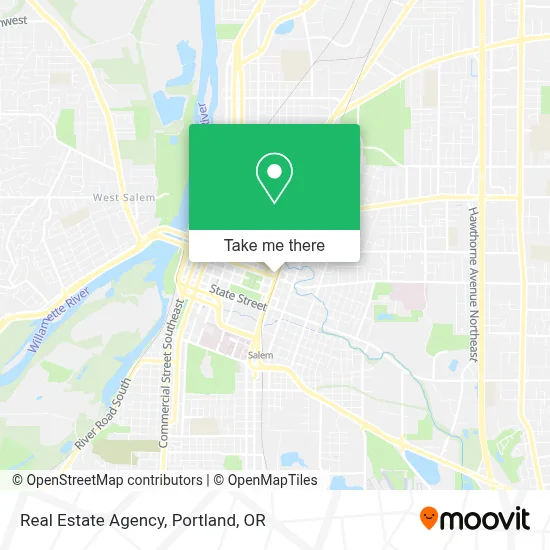 Real Estate Agency map