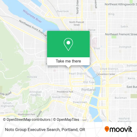 Noto Group Executive Search map
