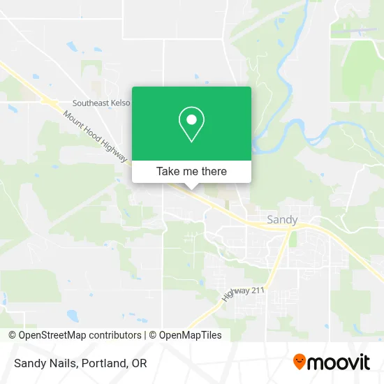 Sandy Nails map