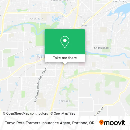 Tanya Rote Farmers Insurance Agent map