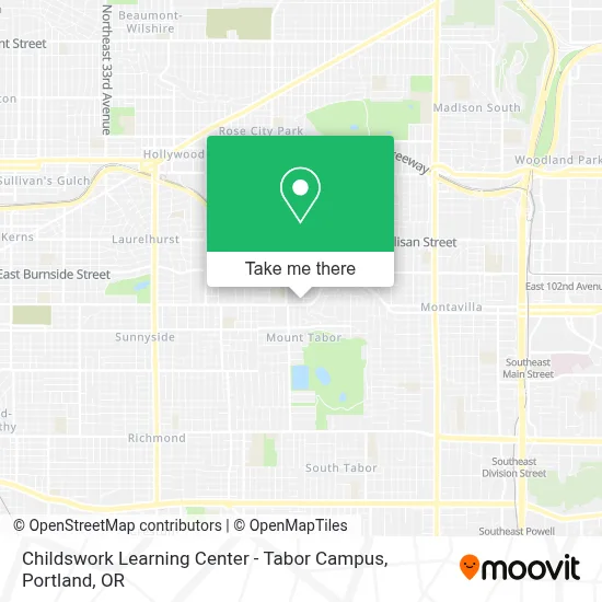 Childswork Learning Center - Tabor Campus map