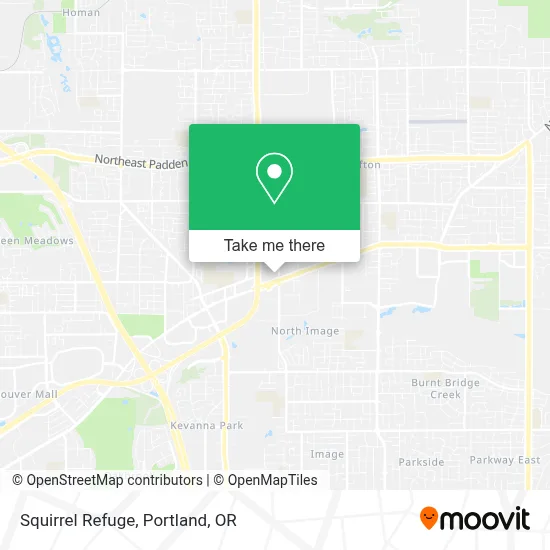 Squirrel Refuge map