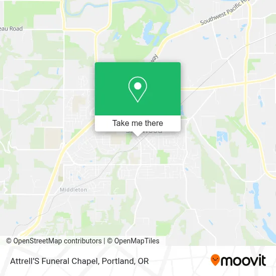 Attrell’S Funeral Chapel map