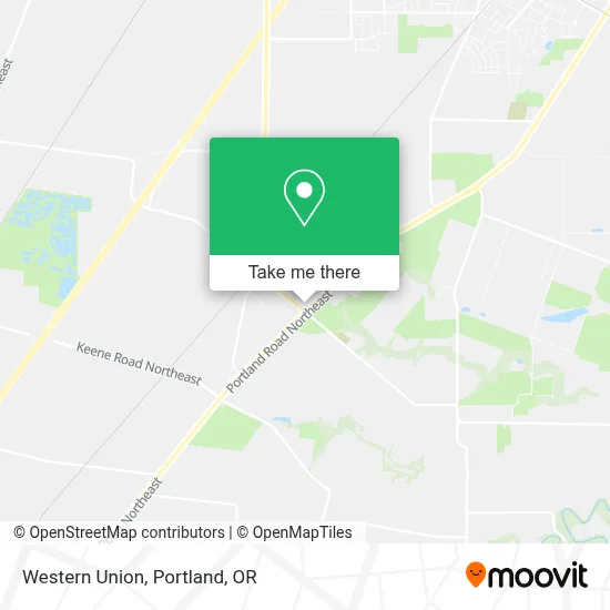 Western Union map