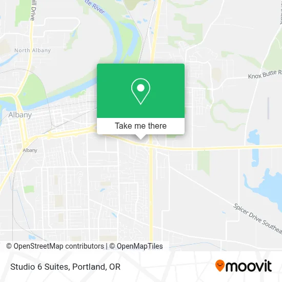 Studio 6 Suites map