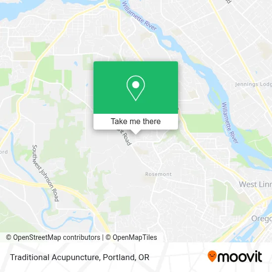 Traditional Acupuncture map