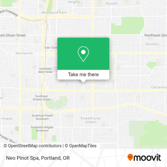 Neo Pinot Spa map