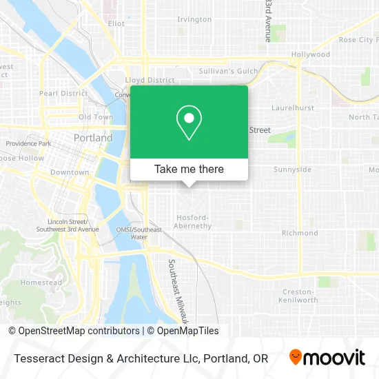 Tesseract Design & Architecture Llc map