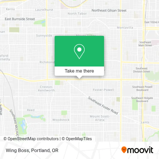 Wing Boss map