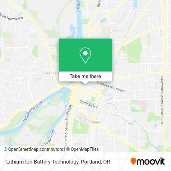 Lithium Ion Battery Technology map