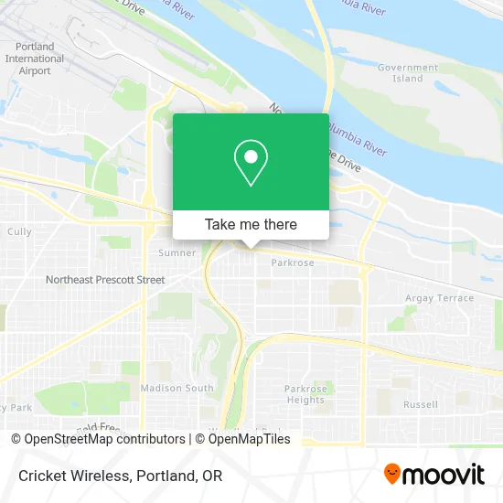 Cricket Wireless map