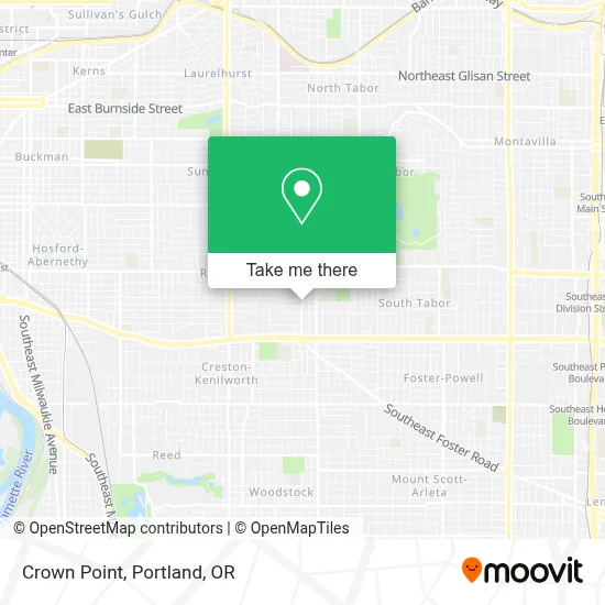 Crown Point map