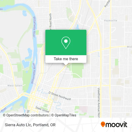 Sierra Auto Llc map