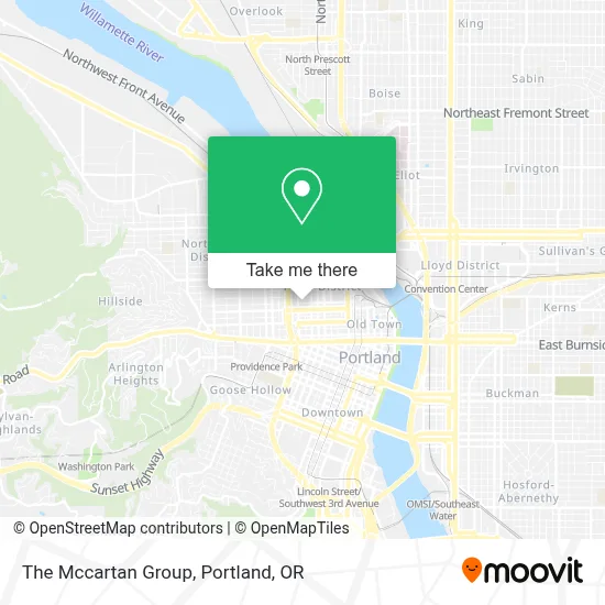 The Mccartan Group map