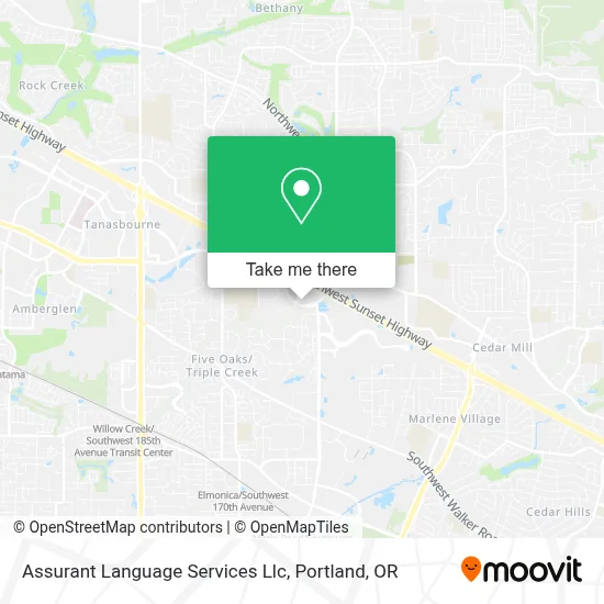 Assurant Language Services Llc map
