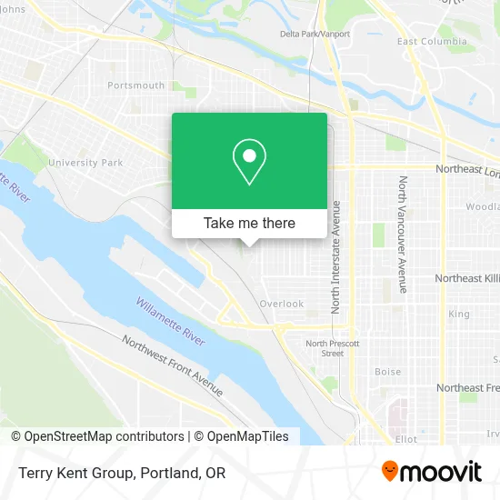 Terry Kent Group map