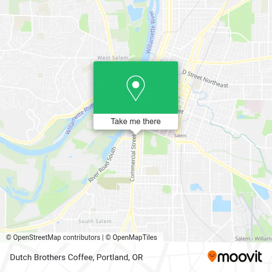 Dutch Brothers Coffee map