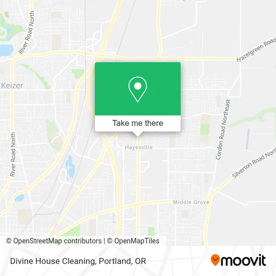 Divine House Cleaning map