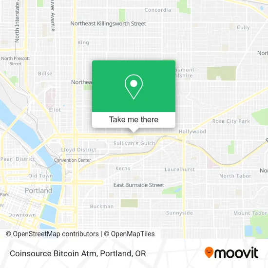Coinsource Bitcoin Atm map