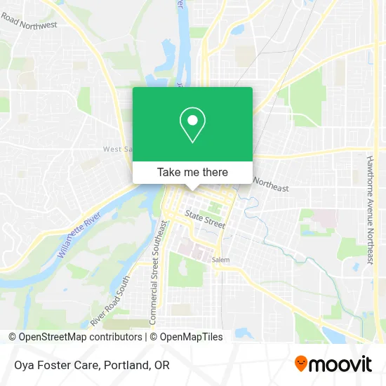 Oya Foster Care map