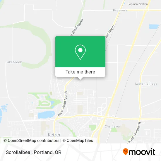 Scrollalbeai map
