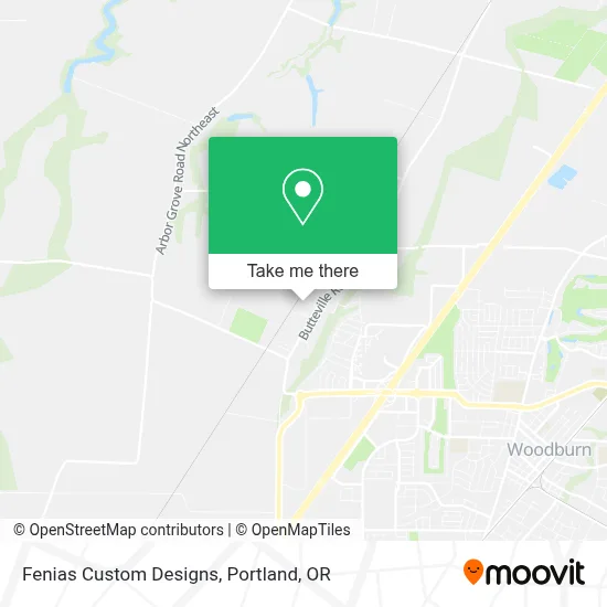 Fenias Custom Designs map
