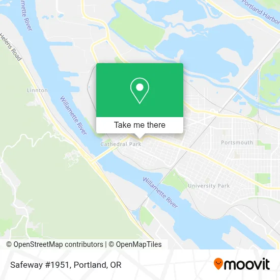 Safeway #1951 map
